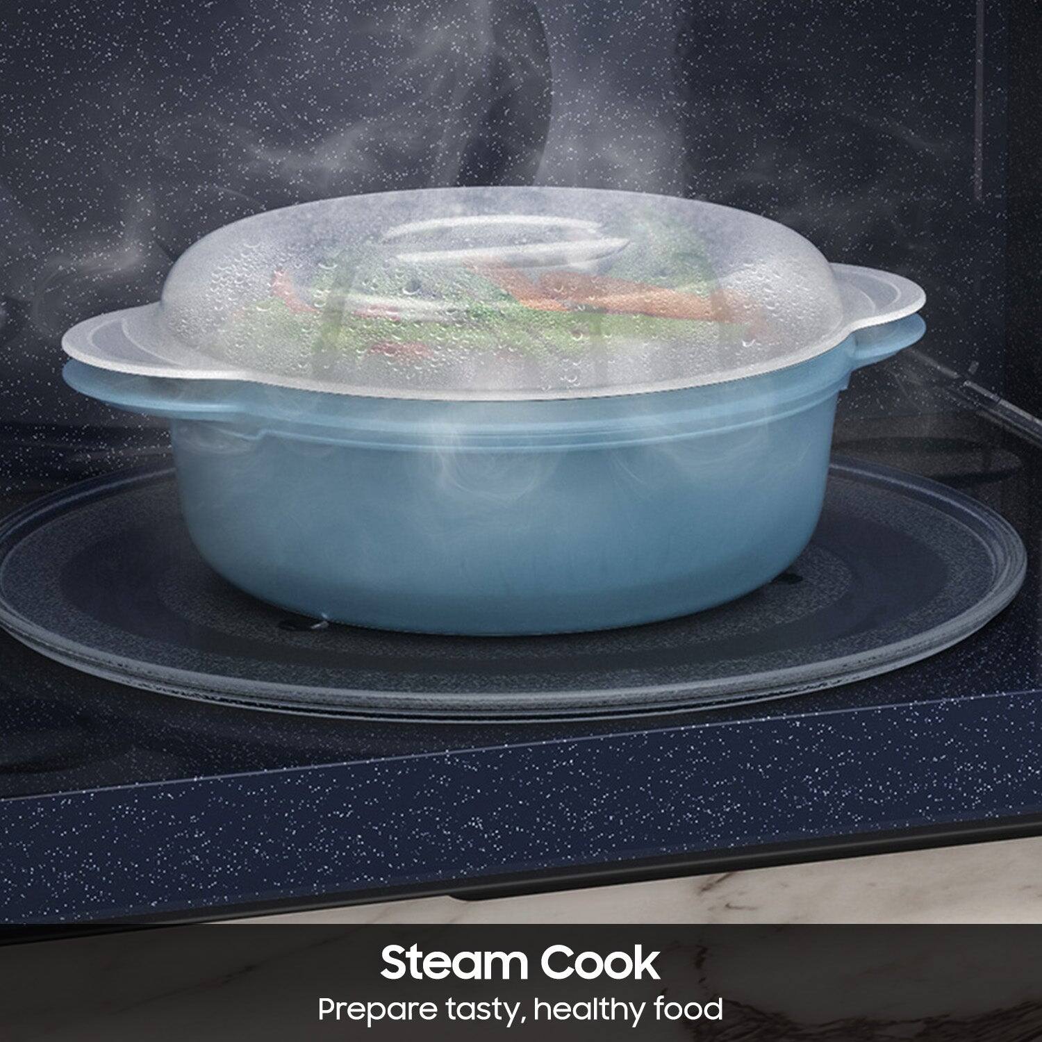 Steam Cook  
Prepare tasty, healthy food