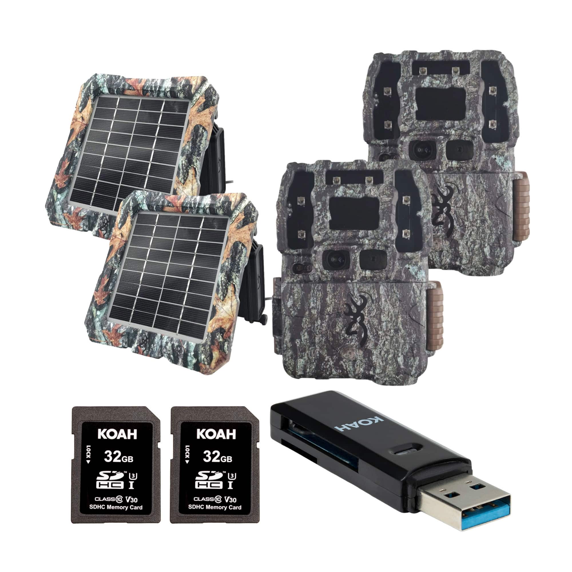 Browning Trail Cameras - Strike Force Pro DCL Nano 26MP Trail Camera Bundle