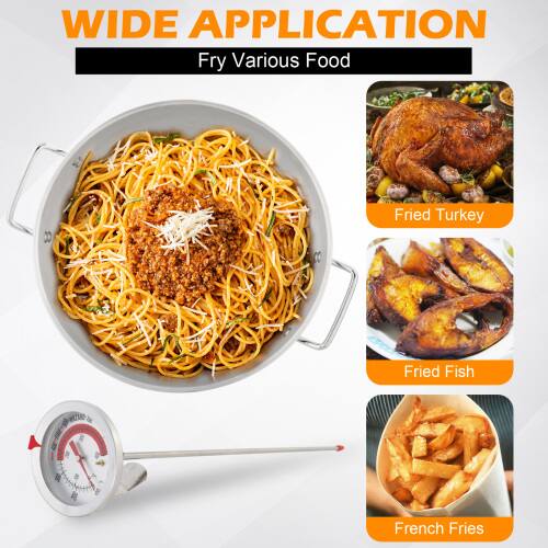 WIDE APPLICATION  
Fry Various Food  

- Fried Turkey  
- Fried Fish  
- French Fries