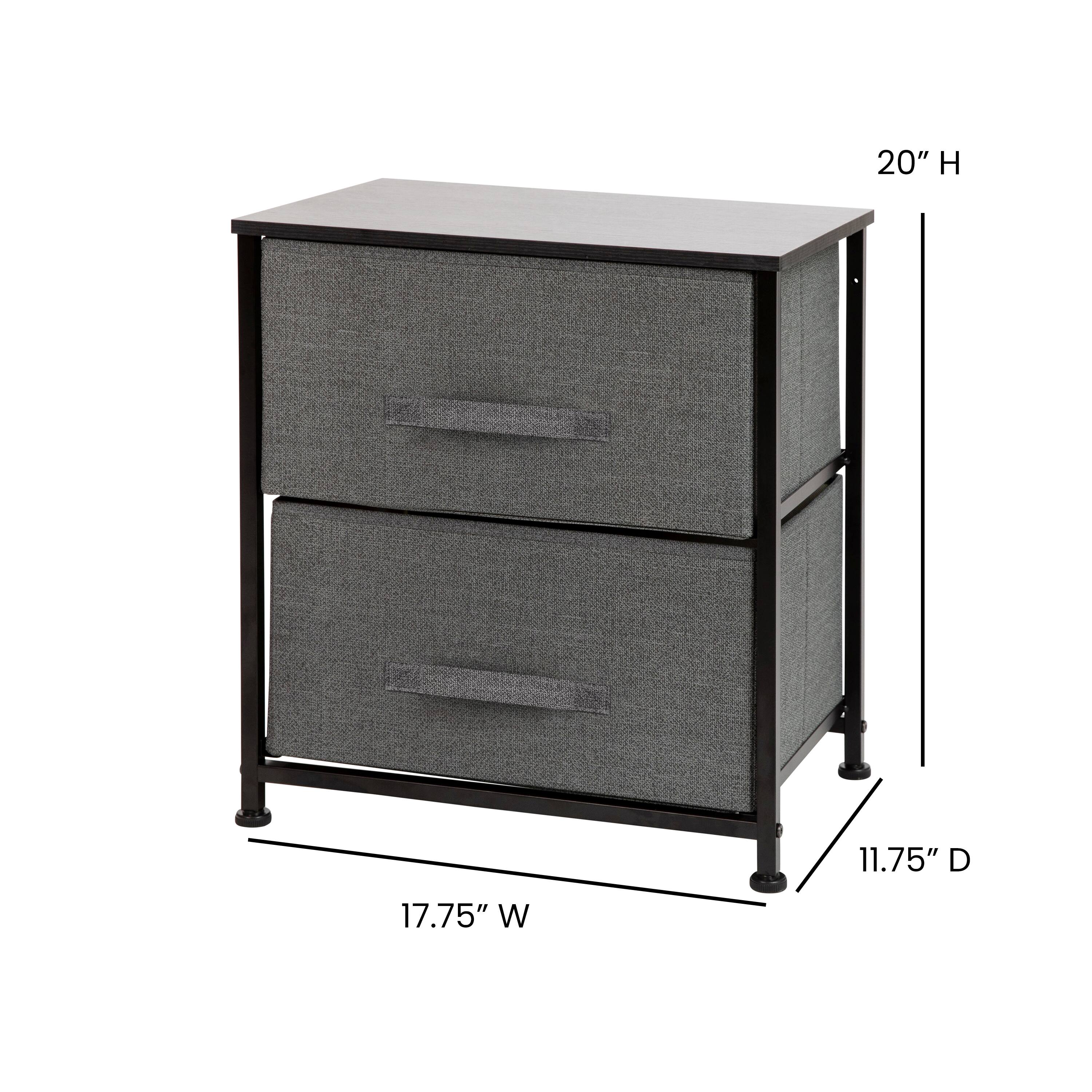 20" H  
11.75" D  
17.75" W