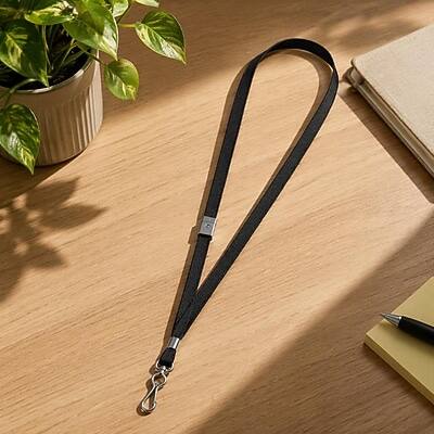 Alt View 4. Staples - Breakaway Lanyards, 36" Length, Nylon, 12/Pack - Black.