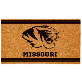 Evergreen Enterprises - Missouri Tigers 16" x 28" Logo Turf Mat - Multicolor