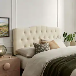 Annabel Upholstered Headboard by Modway - Linen