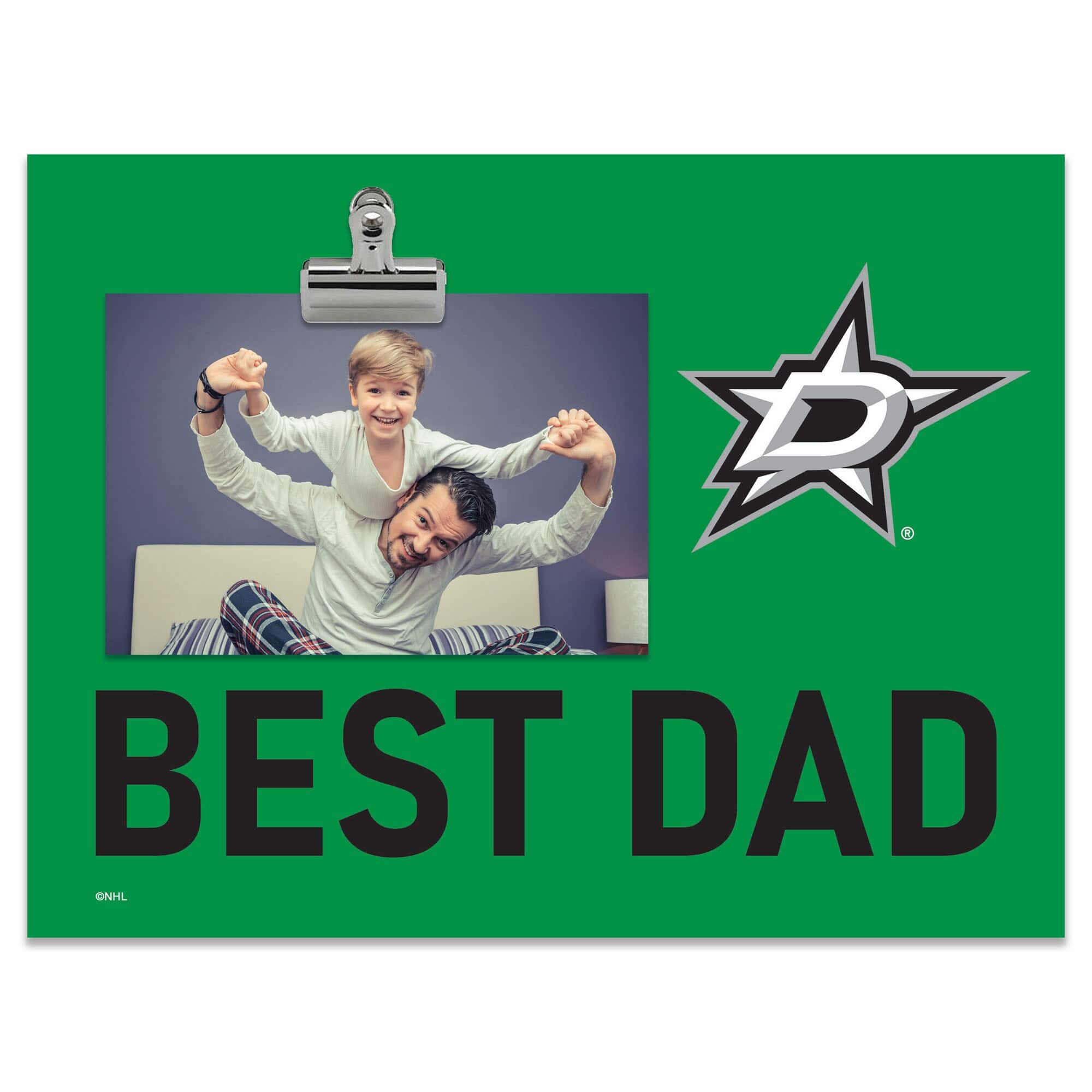 "Fan Creations - Dallas Stars 8"" x 10.5"" Briteline Best Dad Clip Frame - Multicolor" price history on PriceWatchPro