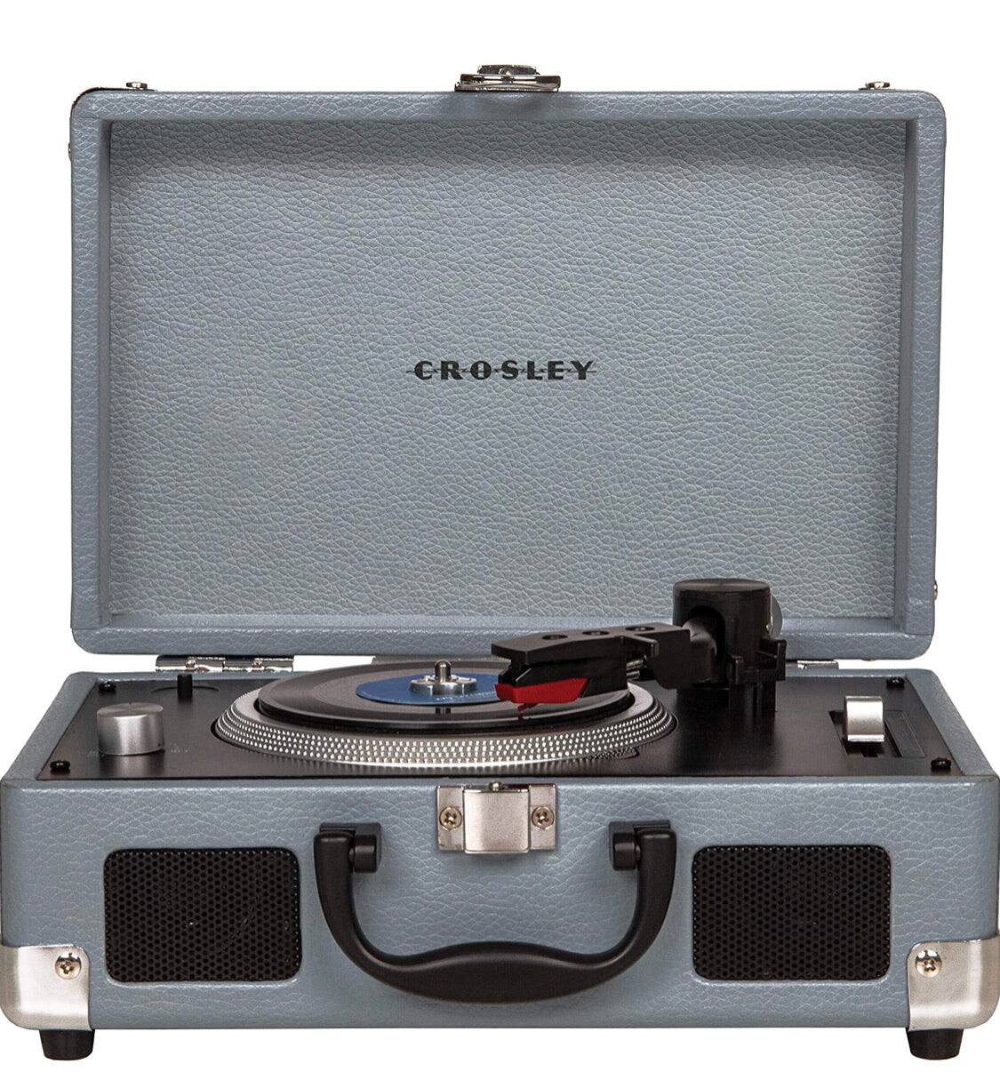 Crosley - Mini Suitcase Turntable for 3-inch Vinyl Records - Tourmaline