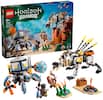 Horizon Lego Adventures - 270 pieces - For ages 9+ - 77037 - Includes: Aloy, Shell-Walker, Shell-Shocker, and Sawtooth - 768 pieces/pcs.