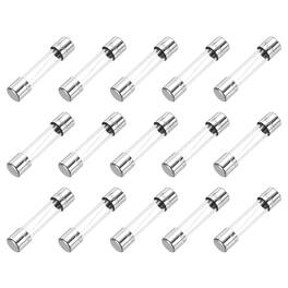 Unique Bargains - 7A 250V 6x30mm Time Delay Glass Fuse UL Listed Slow Blow Fuse for Home Appliances 15pcs