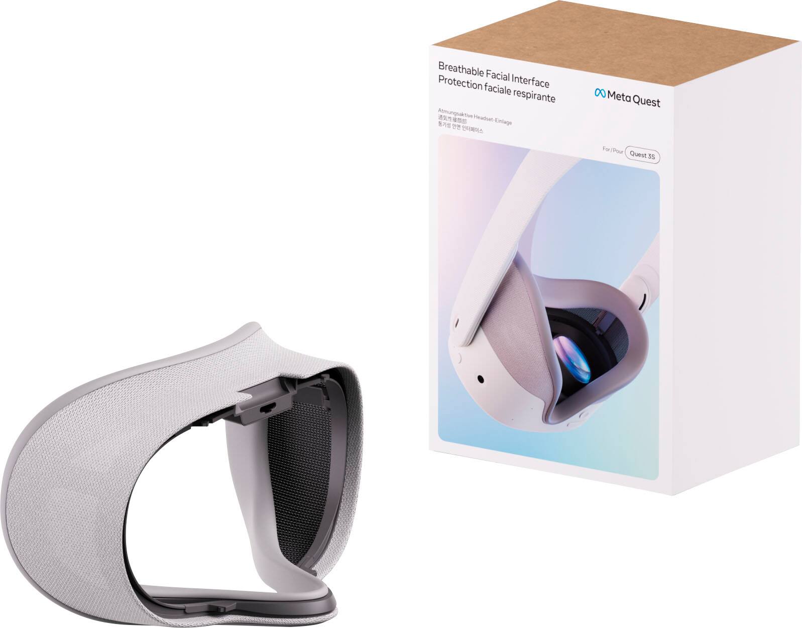 Breathable Facial Protection faciale Interface respirante Almunqsaktive Tive Vealset Enlage 0 Meta Quest For or /Pour Quest 55.