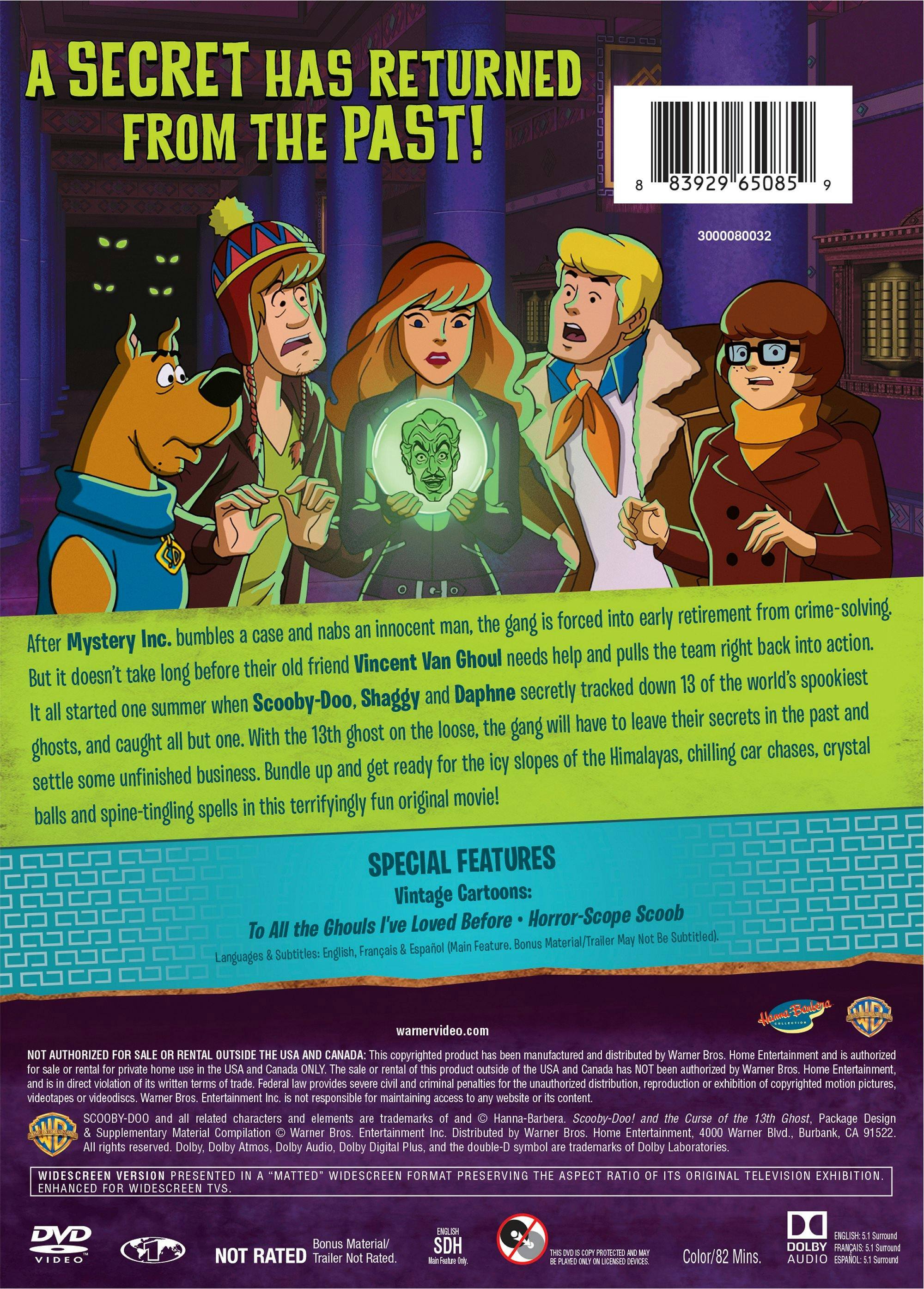 Angle. Scooby-Doo! And the Curse of the 13th Ghost [DVD].