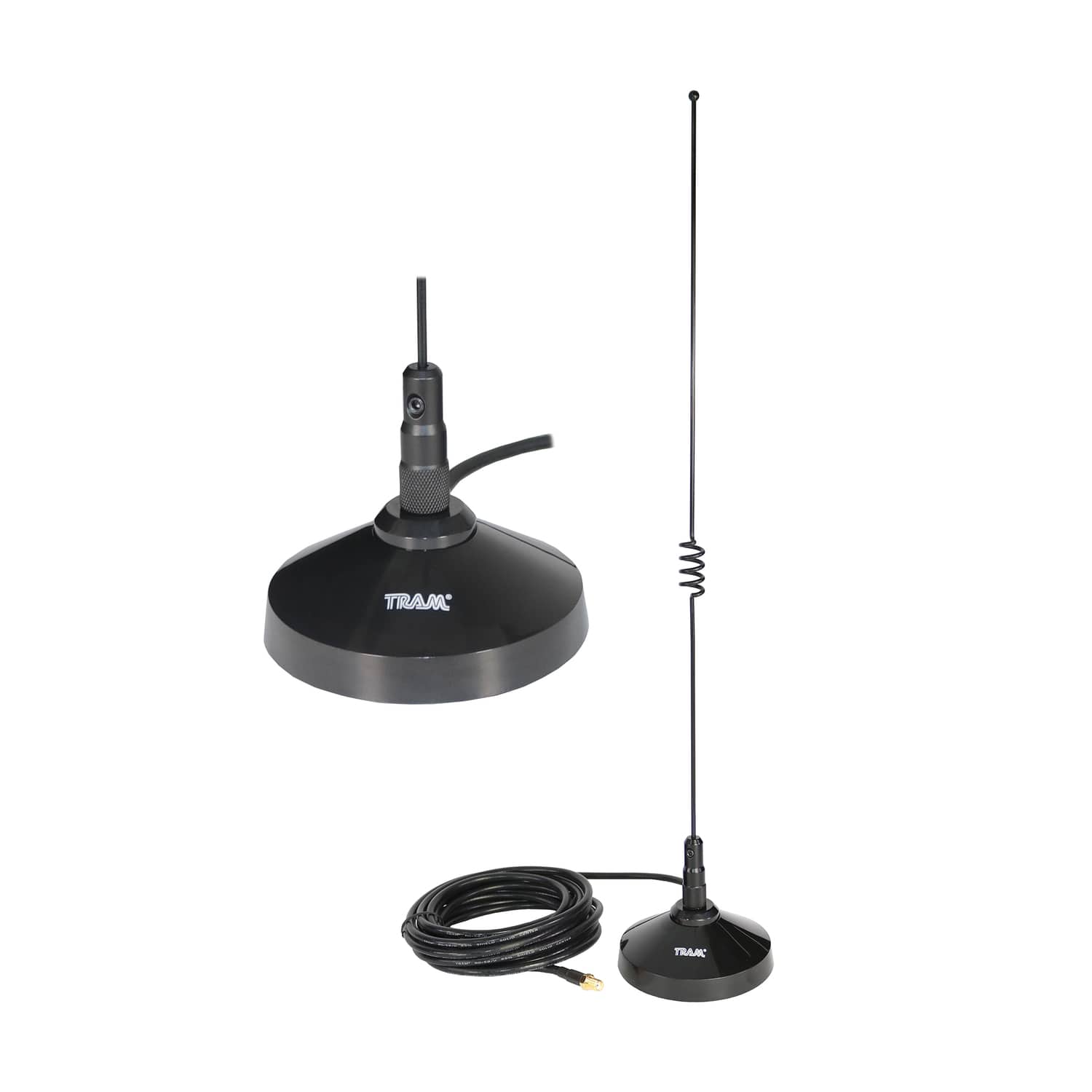 Tram - 1185-fsma Amateur Dual-band Magnet Antenna With Sma-female Connector - Black