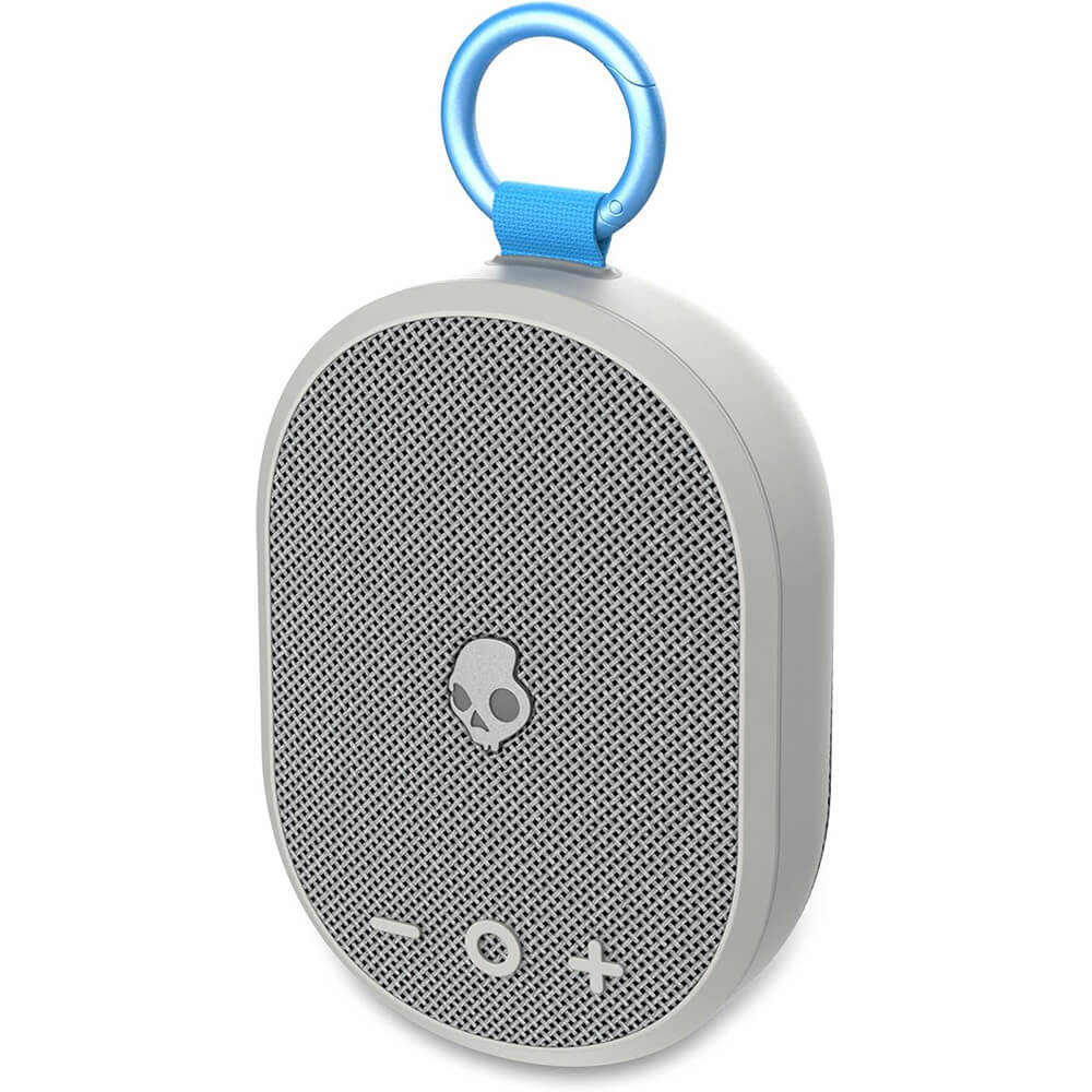 Front. Skullcandy - Skullcandy KILOGREY Kilo Wireless Bluetooth Mini Speaker - Gray - Black.