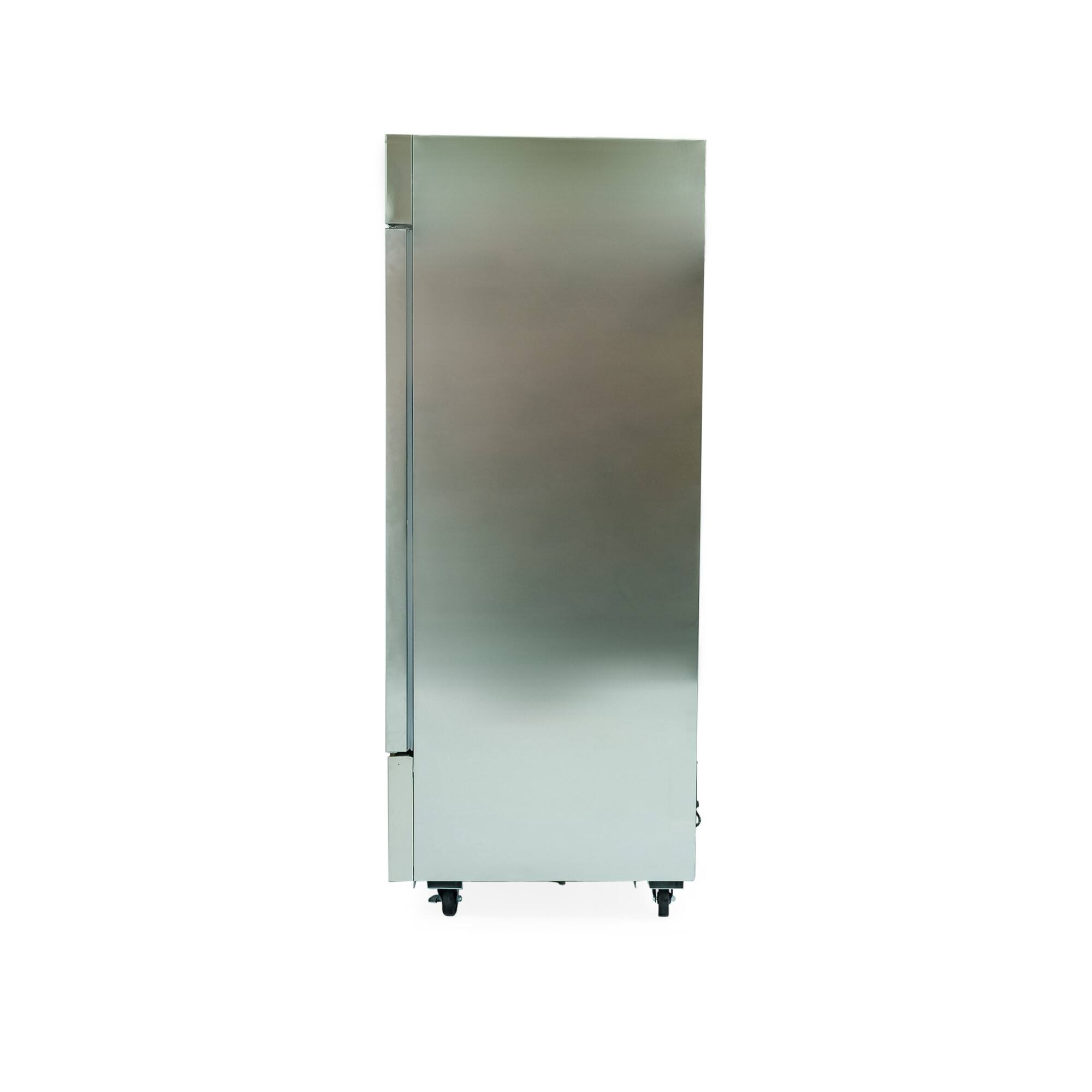 Alt View 3. Magic Chef - Commercial 72 cu. ft. 3-Door Upright Freezer in Stainless Steel - Stainless Steel.