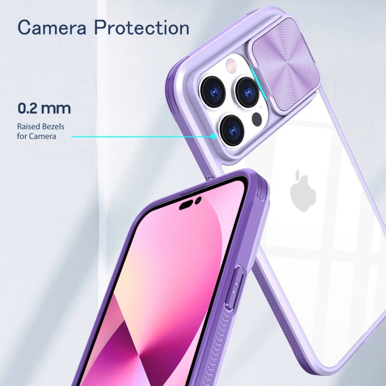 Camera Protection

0.2 mm  
Raised Bezels for Camera