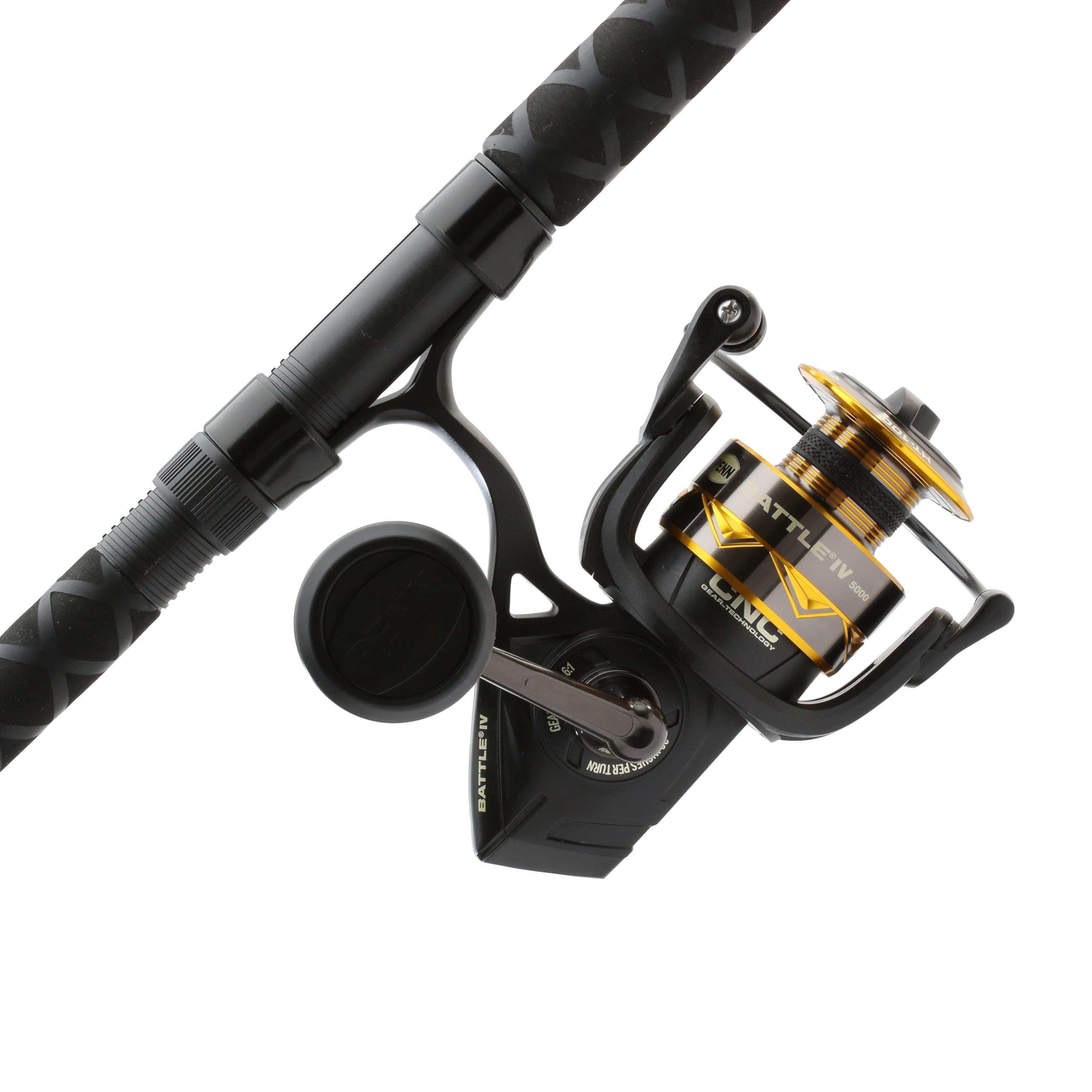 NICHOLAS KLEIN - Battle Iv Spinning Reel And Fishing Rod Combo - 5000 Size Reel - 8' - Medium Heavy - 2pc Battle IV