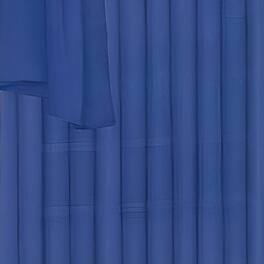 RT Designers Collection - RT Designers Celine Navy Sheer Rod Pocket Curtain Panel 60" x 90" - Blue