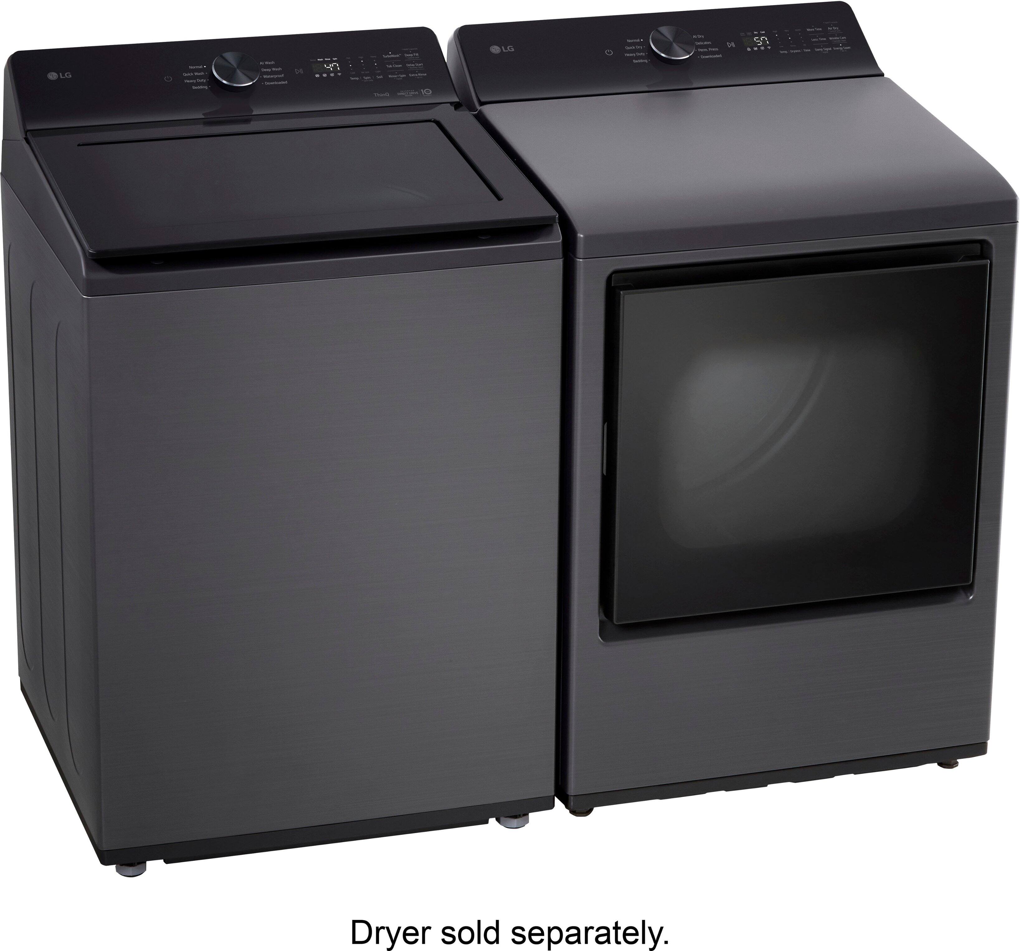 Dryer sold separately.