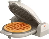 Bella - Fits-anywhere Kitchenware: Flip & Store Belgian Waffle Maker - Oatmilk