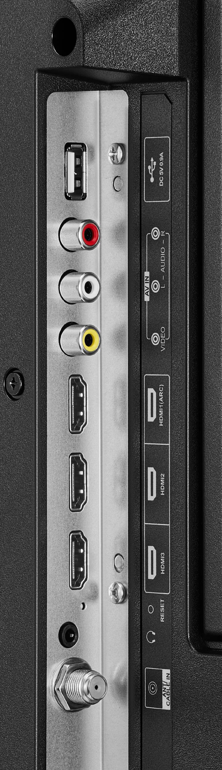 DC 5V 0.9A  
VIN  
AUDIO L R  
VIDEO  
HDMI1(ARC)  
HDMI2  
HDMI3  
RESET  
CABLE IN