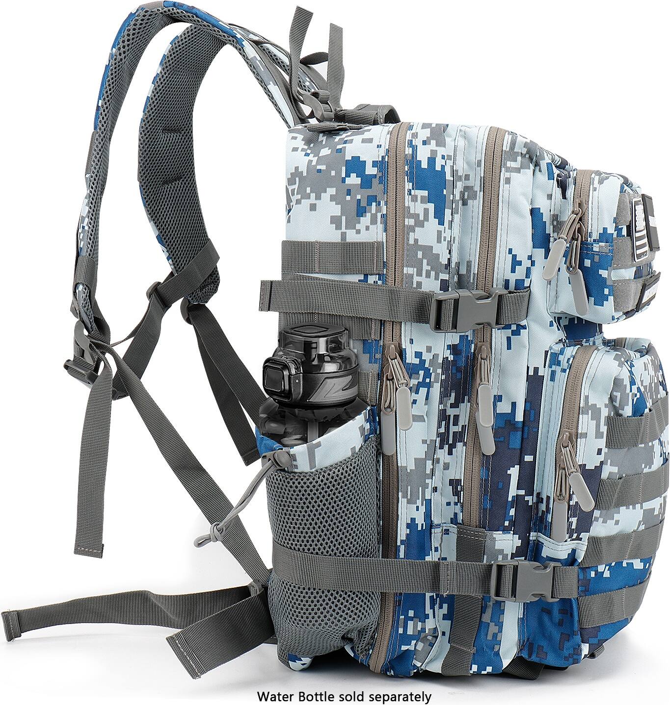 Water bottle sold separately.