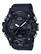 Front. Casio - Men's G-Shock Mudmaster Triple-Sensor Analog-Digital Mobile Link 51mm Watch - Black.
