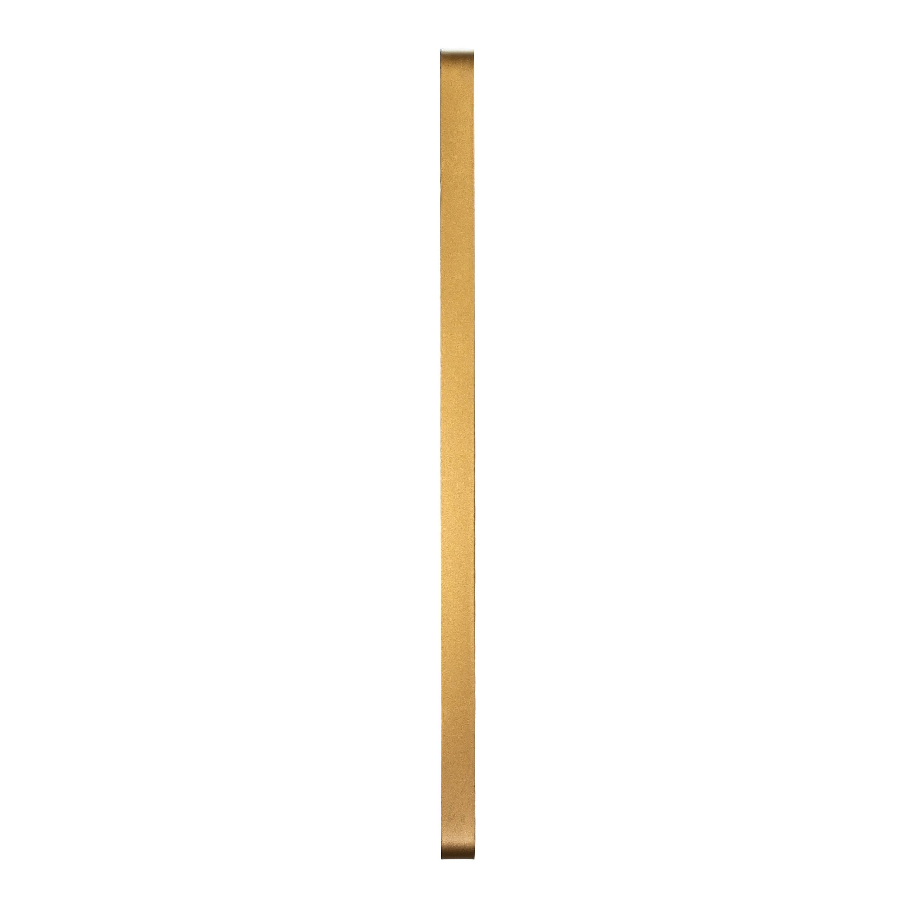 Alt View 7. Emma + Oliver - Afsin Wall Mirror with Silver Backed Glass for Clarity for Entryways, Bathrooms & More - Gold.