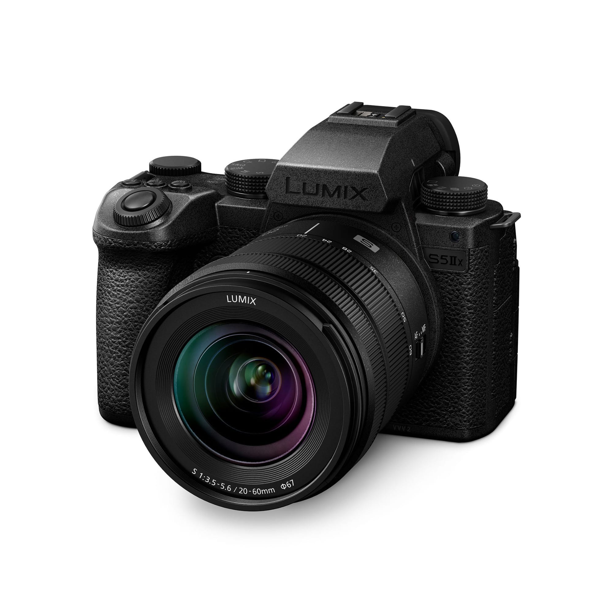 Panasonic Lumix S5 IIX Mirrorless Camera with 20 60mm Lens bundle