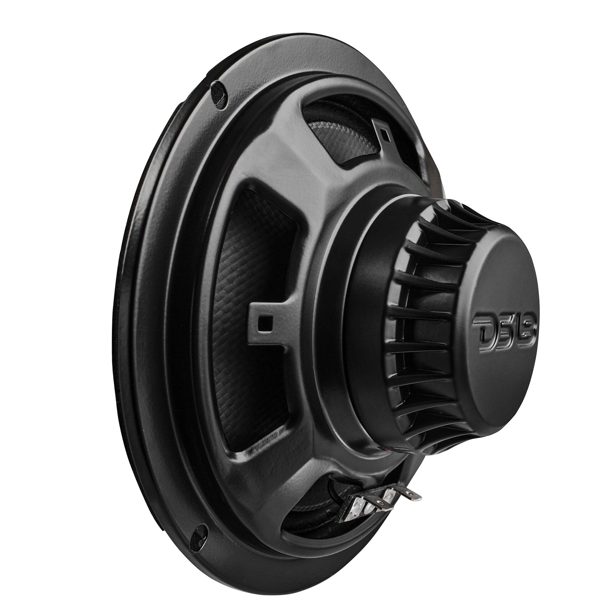 Back. DS18 Audio - PRO-CF 6.5" Shallow-Mount Neodymium Loudspeaker, 150W RMS 4-Ohm.