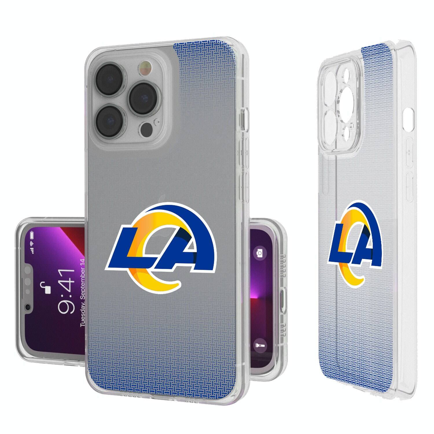 Keyscaper - NFL - Los Angeles Rams Linen Logo iPhone Clear Case - 16 Pro - Multicolor price history on PriceWatchPro