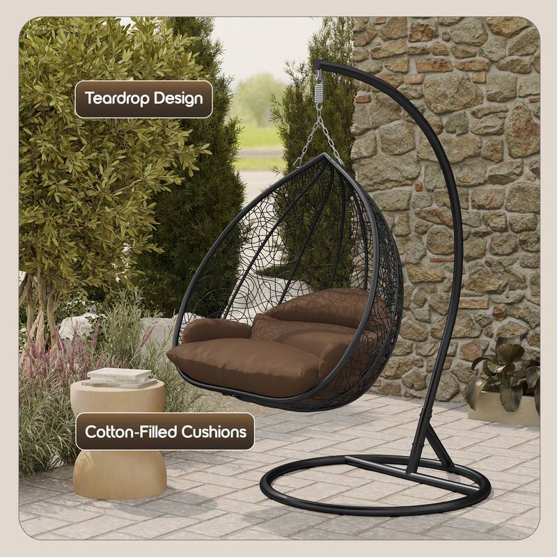 Teardrop Design  
Cotton-Filled Cushions