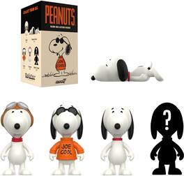 Super7 - Peanuts - Reaction Blind Box Wv6 - So Many Snoopies! 12pc Flat - COLLECTIBLES - Multicolor