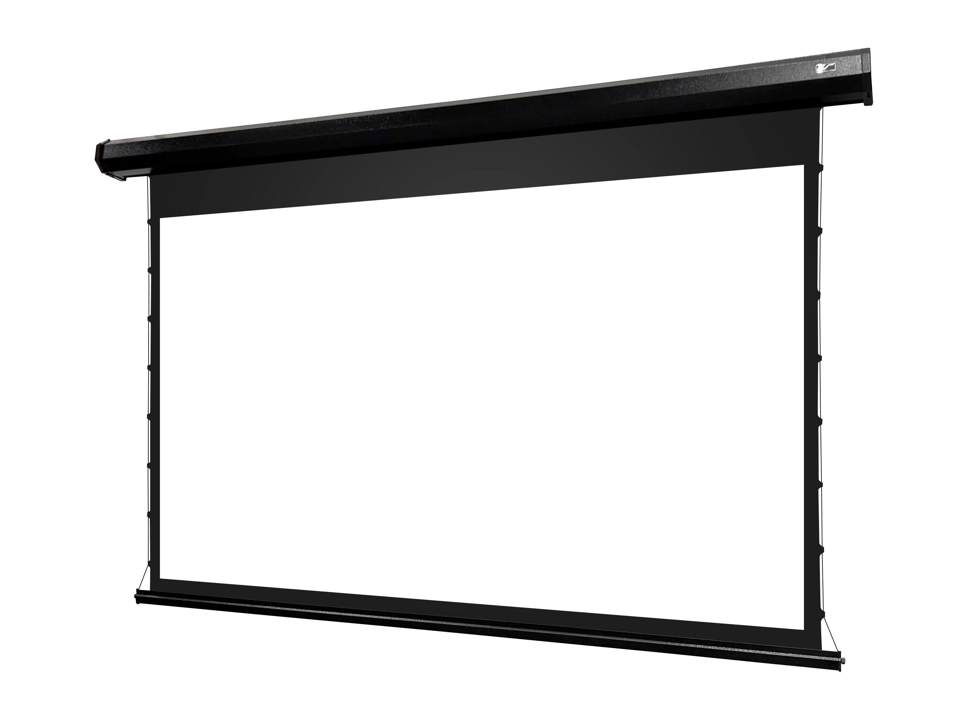 Alt View 6. Elite Screens - CineTension 3 Electric Matte White Tab-Tensioned Projection Screen, 110" Diag,16:9, ProgrammableDrop,IR/RF Rmts,TE135HW3.