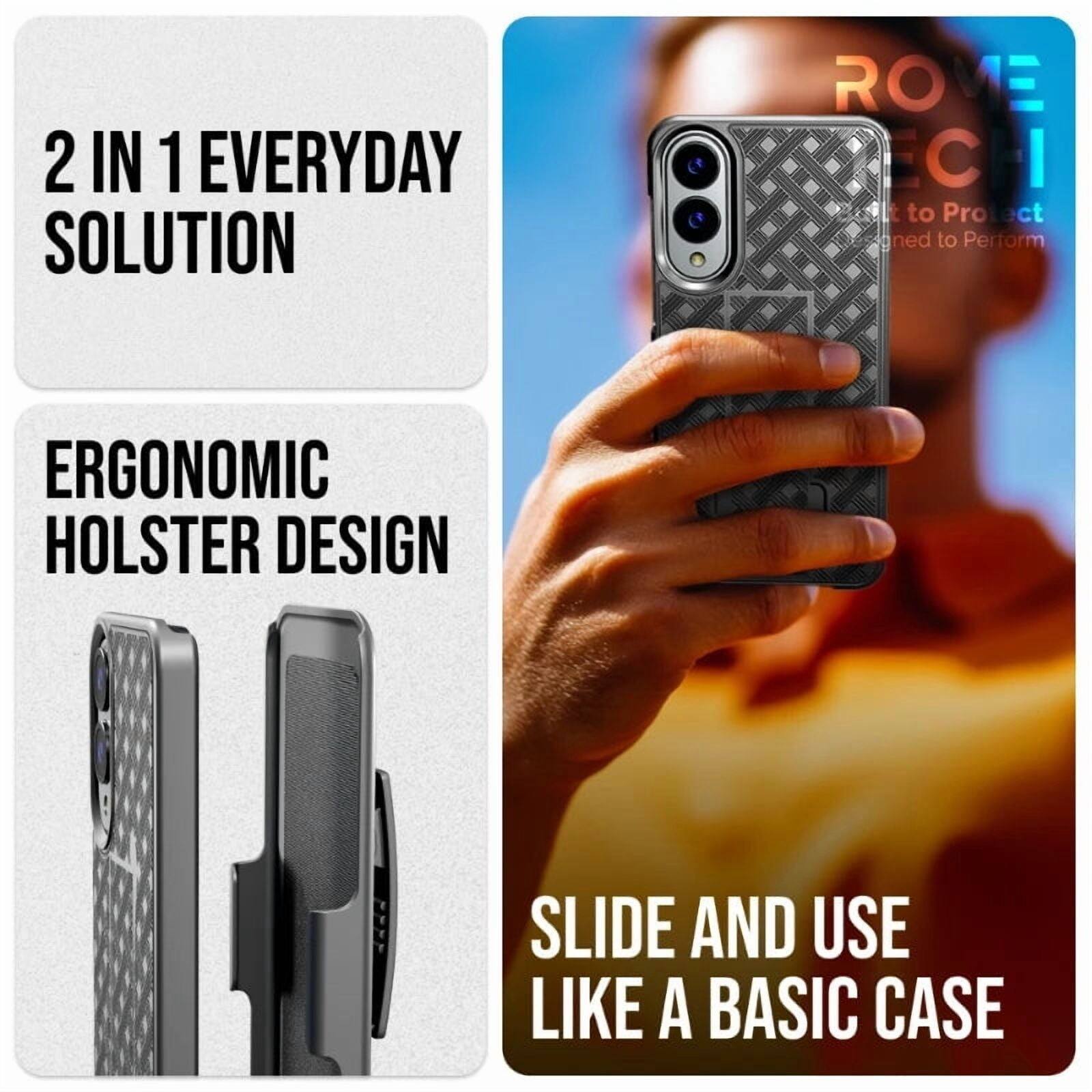 2 IN 1 EVERYDAY SOLUTION

ERGONOMIC HOLSTER DESIGN

SLIDE AND USE LIKE A BASIC CASE