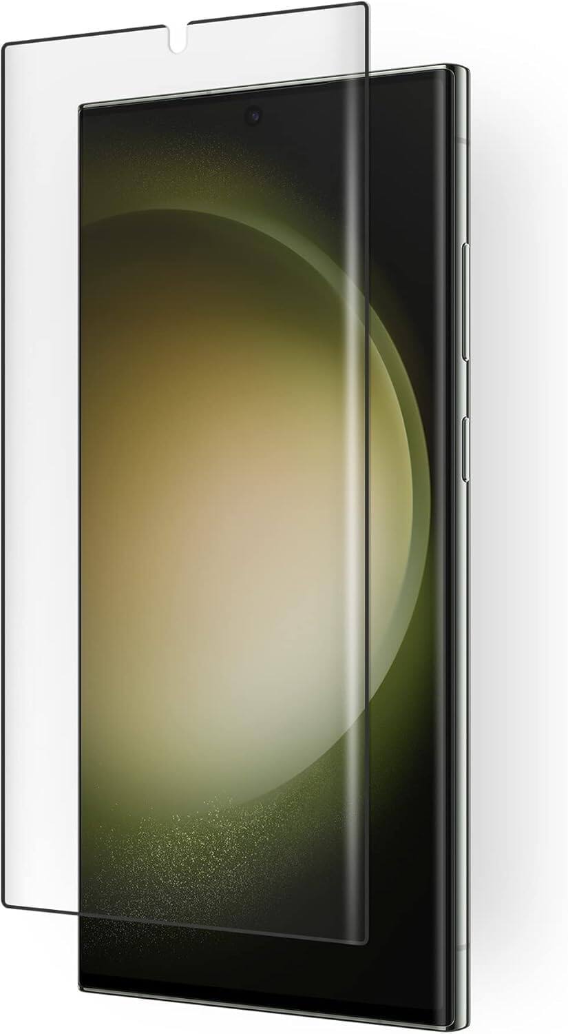 Front. BodyGuardz - BodyGuardz Eco PRTX Screen Protector for Samsung Galaxy S23 Ultra - Clear.
