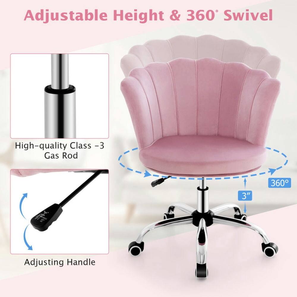 Adjustable Height & 360° Swivel

High-quality Class -3 Gas Rod

Adjusting Handle

3"