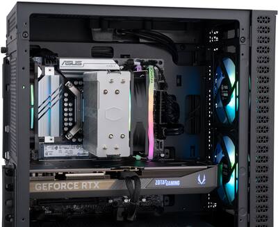 ADVANCED BATTLESTATIONS ABS Cyclone Aqua Gaming PC Windows 11 ADVANCED BATTLESTATIONS ABS Cyclone Aqua Gaming PC Windows 11