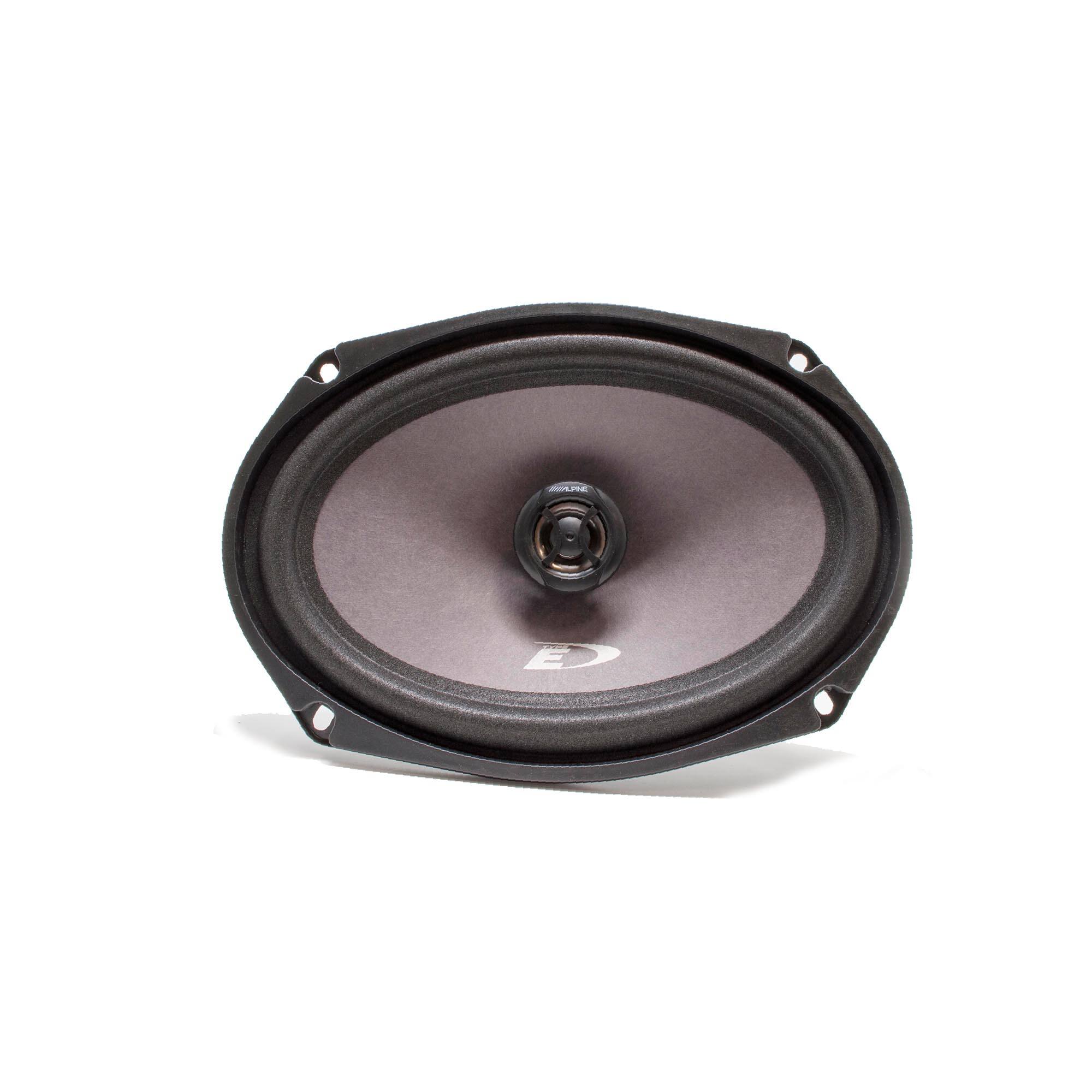 Alt View 1. Alpine - Alpine SXE-6926S 6x9" 2-Way Coaxial Speakers (Pair) - Black/Gray.
