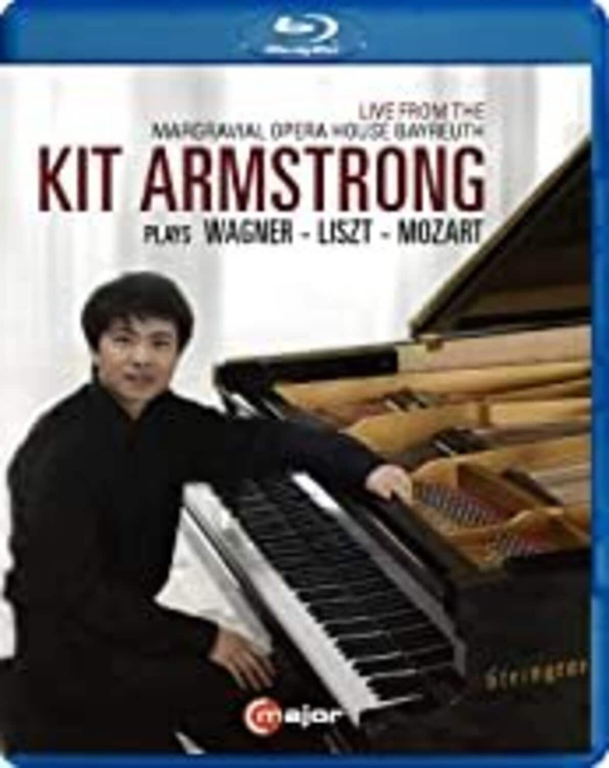 Kit Armstrong - Plays Wagner Liszt & Mozart  - BLU-RAY