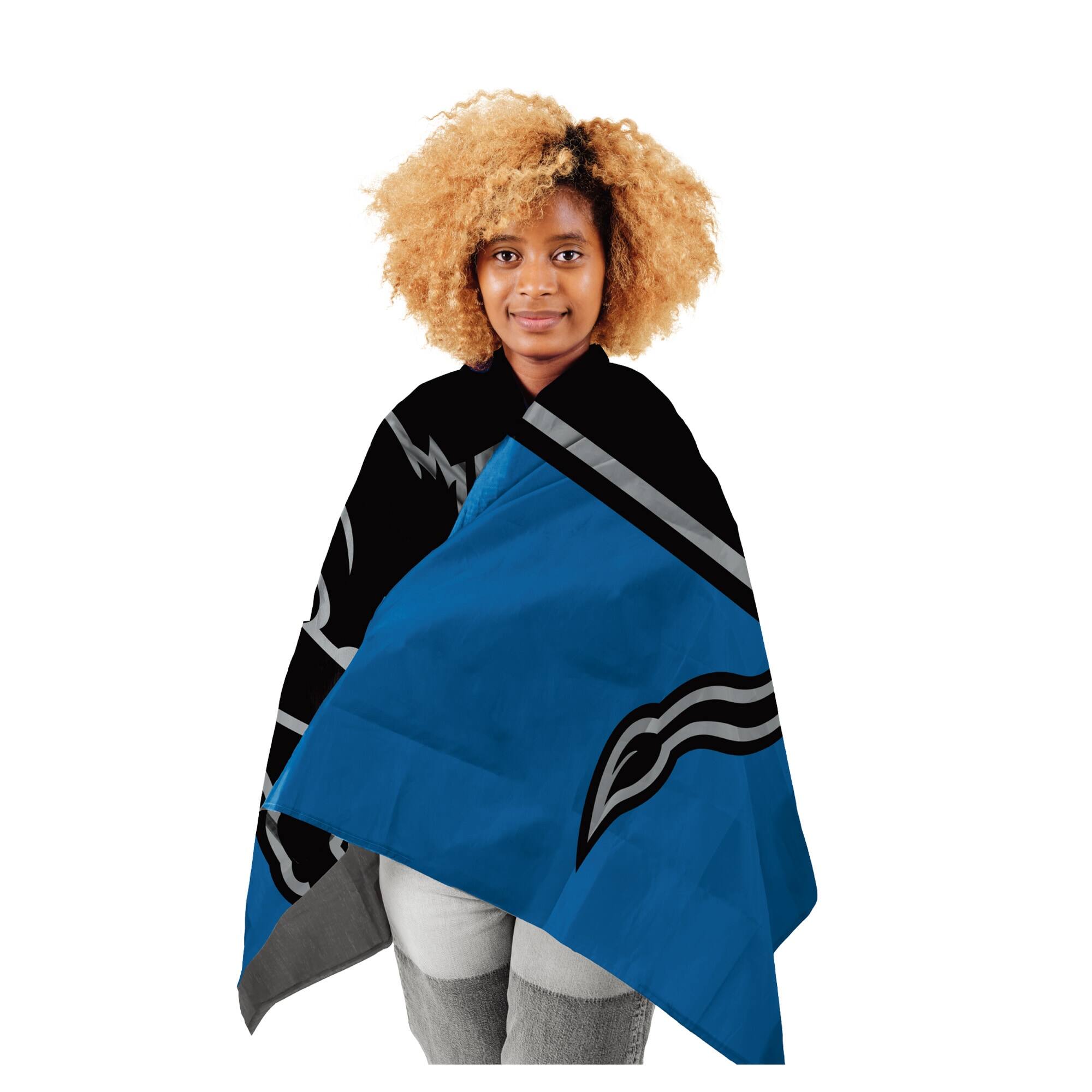Alt View 2. Pegasus - Detroit Lions 50" x 60" Wearable Hero Cape - Multicolor.