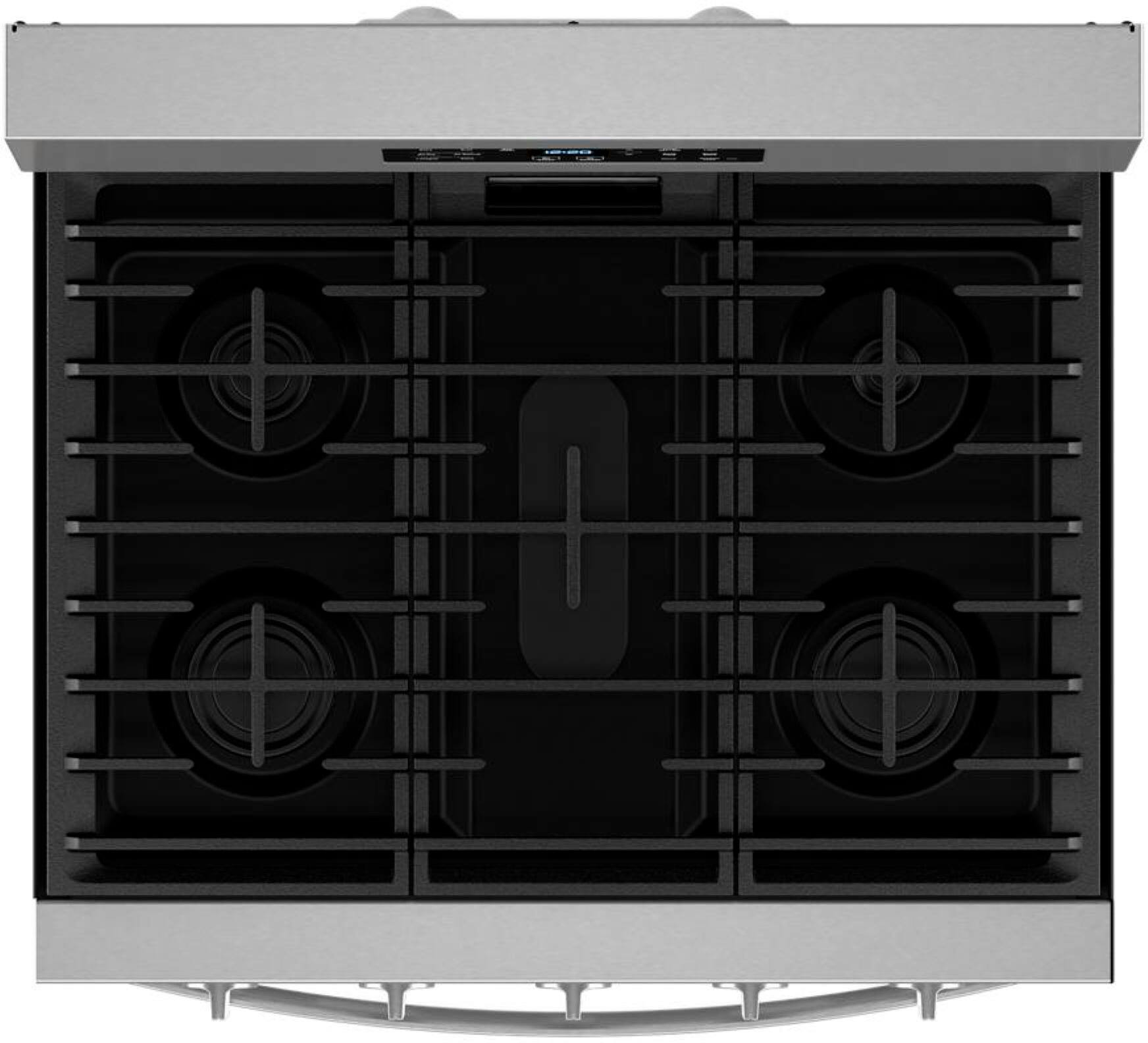 Alt View 11. Whirlpool - 5.0 Cu. Ft. Freestanding Single Gas Range with Air Fry and Air Baking - Stainless Steel.