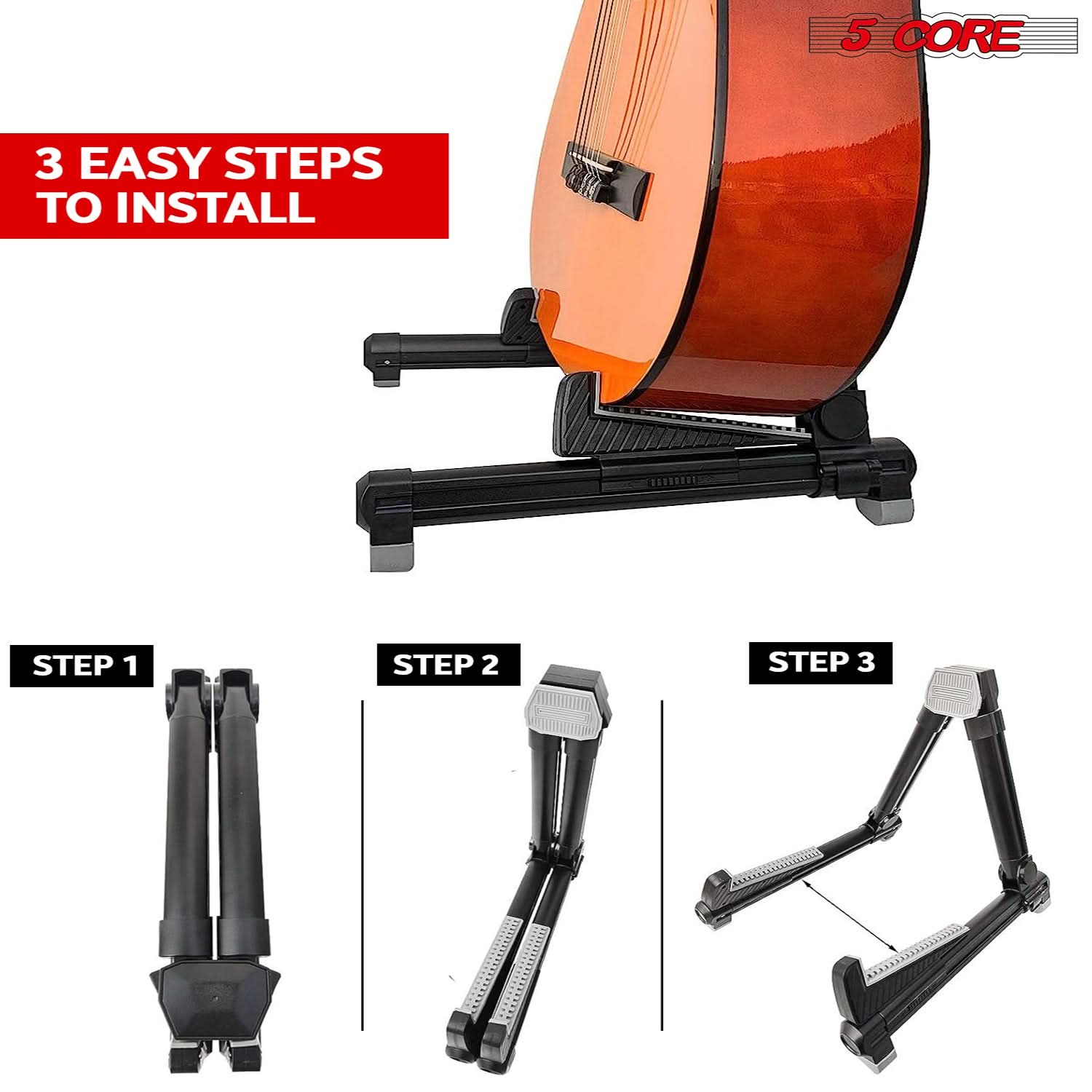 5 CORE

3 EASY STEPS TO INSTALL

STEP 1

STEP 2

STEP 3