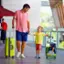 Alt View 12. Costway - 2Pcs 12'' 16'' Kids Luggage Set Suitcase Backpack School Travel Trolley ABS - dark blue.