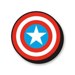 NMR Distribution - Marvel Captain America Shield Funky Chunky Magnet - Multi-Colored