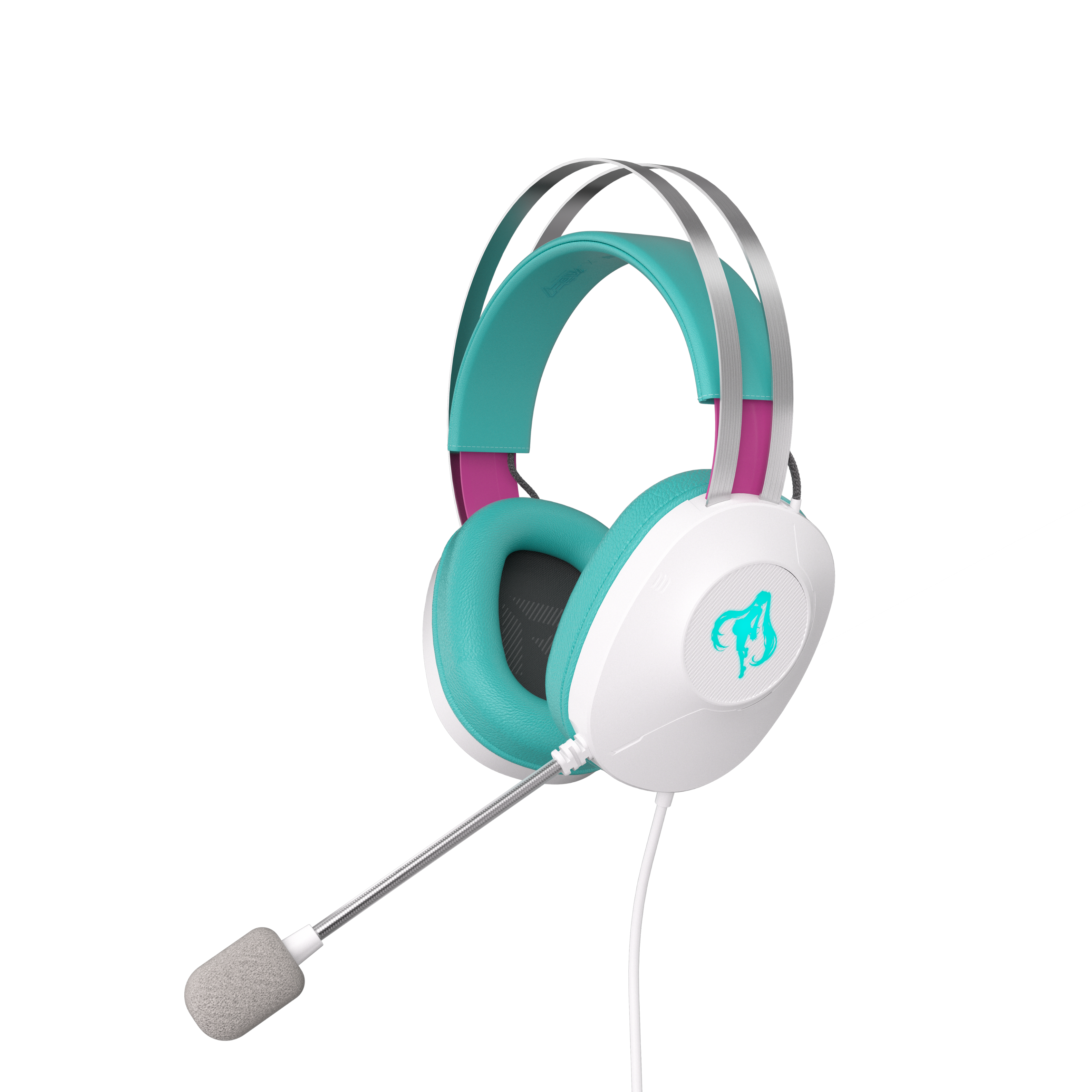 ASUS - TUF GAMING H1 Gen II Wired Gaming Headset for PC and PS5 - Hatsune Miku Edition