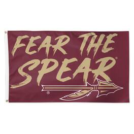 WinCraft - Florida State Seminoles 3' x 5' Single-Sided Deluxe Team Slogan Flag - Multicolor