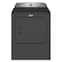 Maytag - 7.0 Cu. Ft. Electric Dryer with Steam and Pet Pro System - Volcano Black
