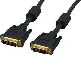 Sanoxy - 1m/3ft DVI-D Male to Male Dual Link Digital Video Cable - Black