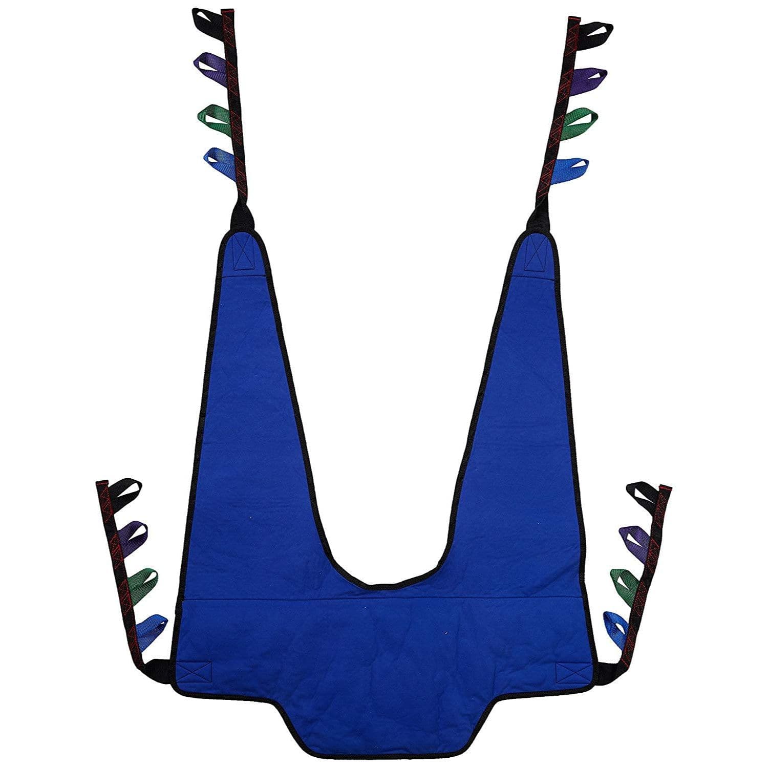 Invacare - Reliant Stand Assist Transfer Sling for Patient Lifts, Solid Fabric, One Size (R134) - Blue