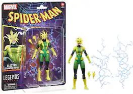 Hasbro - Collectibles - Spider-Man Retro Comics - Marvel Legends - Electro (Francine Frye) Action - Collectibles - Multicolor
