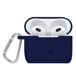 Artinian - Seattle Kraken Debossed Silicone AirPods 3 Case Cover - Navy