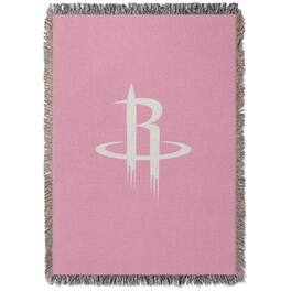 Chad & Jake - Houston Rockets Woven Blanket - Pink